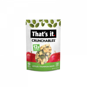 That's it. Crunchables Apple + Pumpkin Seeds 2.5oz Pouch