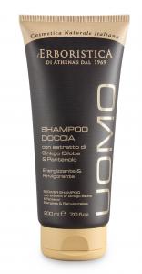 L'Erboristica UOMO / MEN shower-shampoo extract of Ginko Biloba and Panthenol