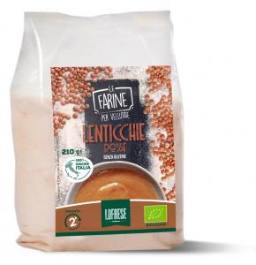 ORGANIC PRECOOKED RED LENTILS FLOUR