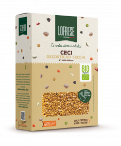 ORGANIC HULLED CHICKPEAS