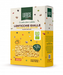 ORGANIC HULLED YELLOW LENTILS