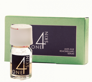 One 4 Skin remodelling serum - anti wrinkle lifts and remodels face box with 4 fials