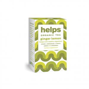 HELPS  WELLNESS TEAS - GINGER LEMON (helps with healthy digestion)