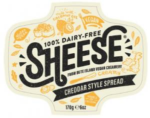 SHEESE CHEDDAR STYLE SPREAD 170G.