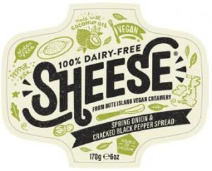SHEESE SPRING ONION & CRACKED BLACK PEPPER SPREAD 170G