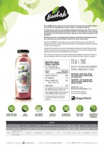 Black tea with red grape and strawberry 300ml (Baobah)