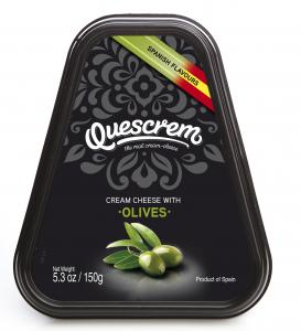 CREAM CHEESE QUESCREM WITH SPANISH OLIVES