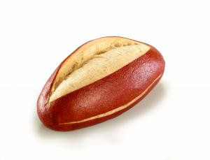 Pretzel Baguette fully baked