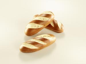 Pretzel Hot-Dog-Bun fully baked