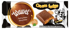 CREAM FUDGE– milk chocolate with caramel filling