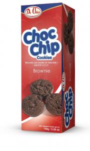 De Vries Choc Chip Cookies - Brownie 150g