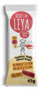 LEYA Raspberry Vanilla Almond Nougat