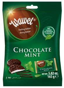 CHOCOLATE MINT - Chocolate coated mint pastilles (individually wrapped)