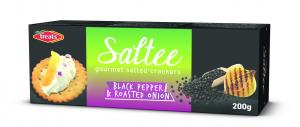 Tasty Treats Saltee Black Pepper & Roasted Onion 200g