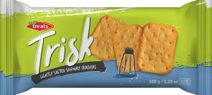 Tasty Treats Trisk Crackers Lightly Salted 100g