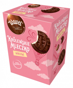 VANILLA SOUFFLE - light as a cloud, vanilla Souffle in delicate Wawel’s chocolate.