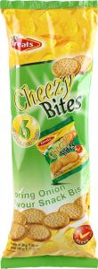 Tasty Treats Cheezy Bites Spring Onion 6 Pack