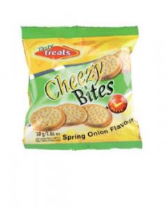 Tasty Treats Cheezy Bites Spring Onion 30g