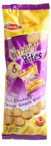 Tasty Treats Cheezy Bites Fruit Chutney 6 Pack