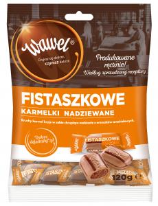 FISTASZKOWE  - filled hard caramels with peanut filling