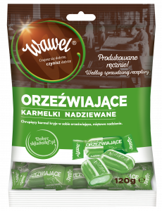 ORZEZWIAJĄCE - filled hard caramels with refreshing mint filling