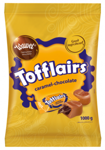 GOLDEN TOFFLAIRS CARAMEL - CHOCOLATE