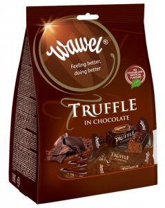 TRUFFLE -  Chocolate coated candies with rum flavour