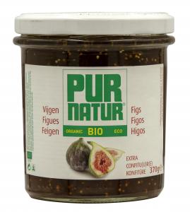 PUR NATUR ORGANIC FIGS JAM 370G - 50% FRUITS