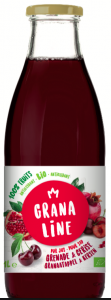 Organic nutritional DETOX juice : cherry juice with seed and peel pomegranate extract ( Omega 3/5/6/9)