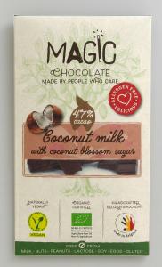 Magic Chocolates - bar Coco loco 47% cacao 44 gram