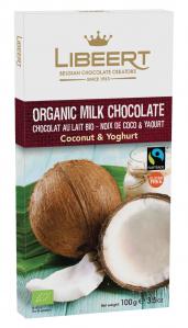 Coconut & Yoghurt organic chocolate bar