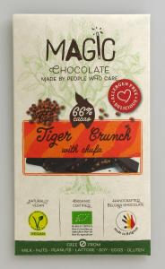 Magic Chocolates - bar tiger crunch 66% cacao 44 gram