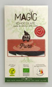 Magic Chocolates - bar simsalabim 74% cacao 44 gram