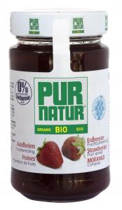ORGANIC STRAWBERRY FRUITSPREAD - NO ADDED SUGAR- 100% FRUITS