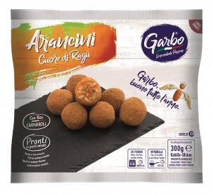 Breaded rice balls stuff with meat (