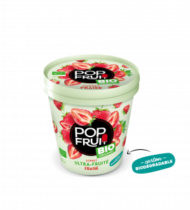 POP FRUIT ORGANIC STRAWBERRY SORBET