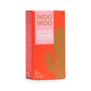 Woo Woo Sensitive Feel Condoms 12 per pack