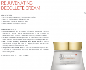 Rejuvenating Décolleté Cream
