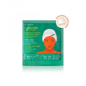 Hyalurvedic Sheet Mask Steam Effect Fortifying – Stimulating - Invigorating