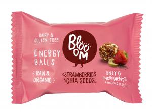 Blooom Strawberry and Chia Energy Balls