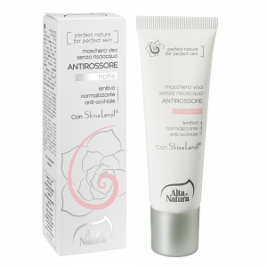 Anti-redness no-rinse night mask