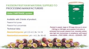 Passion Fruit Raw Material Supplied To Processing Manufacturers