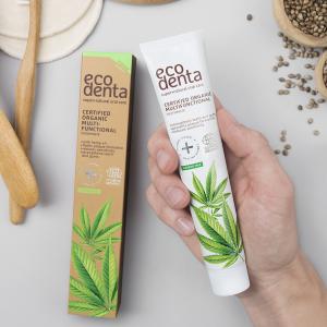 ECODENTA toothpaste / CERTIFIED ORGANIC Multifunctional with HEMP 75ml