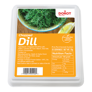Pre-portioned Fresh Frozen Dill
