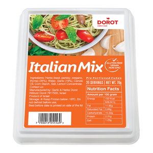 Pre-portioned Fresh Frozen Italian Herbs MIx