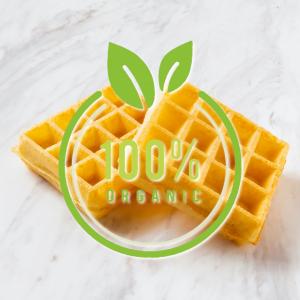 Belgian Waffles 40gr ORGANIC