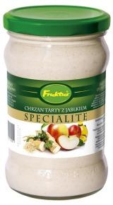 Grated horseradish, sauces