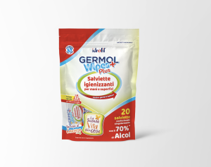 Germol Wipes Plus 20pcs