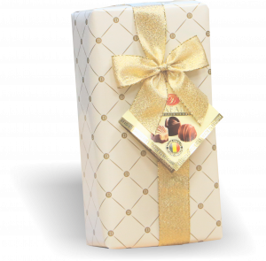 Paper wrapped boxes pralines 200 gr ballotin  different papers possible