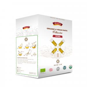 Organic&Vegan Wheat Pasta Fettuccine (Betroot)